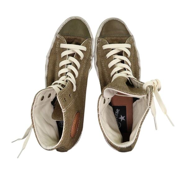 Converse Shoes Womens 10 Sneaker Chuck Taylor All Star Premium Wool Gothic Olive - Picture 6 of 16